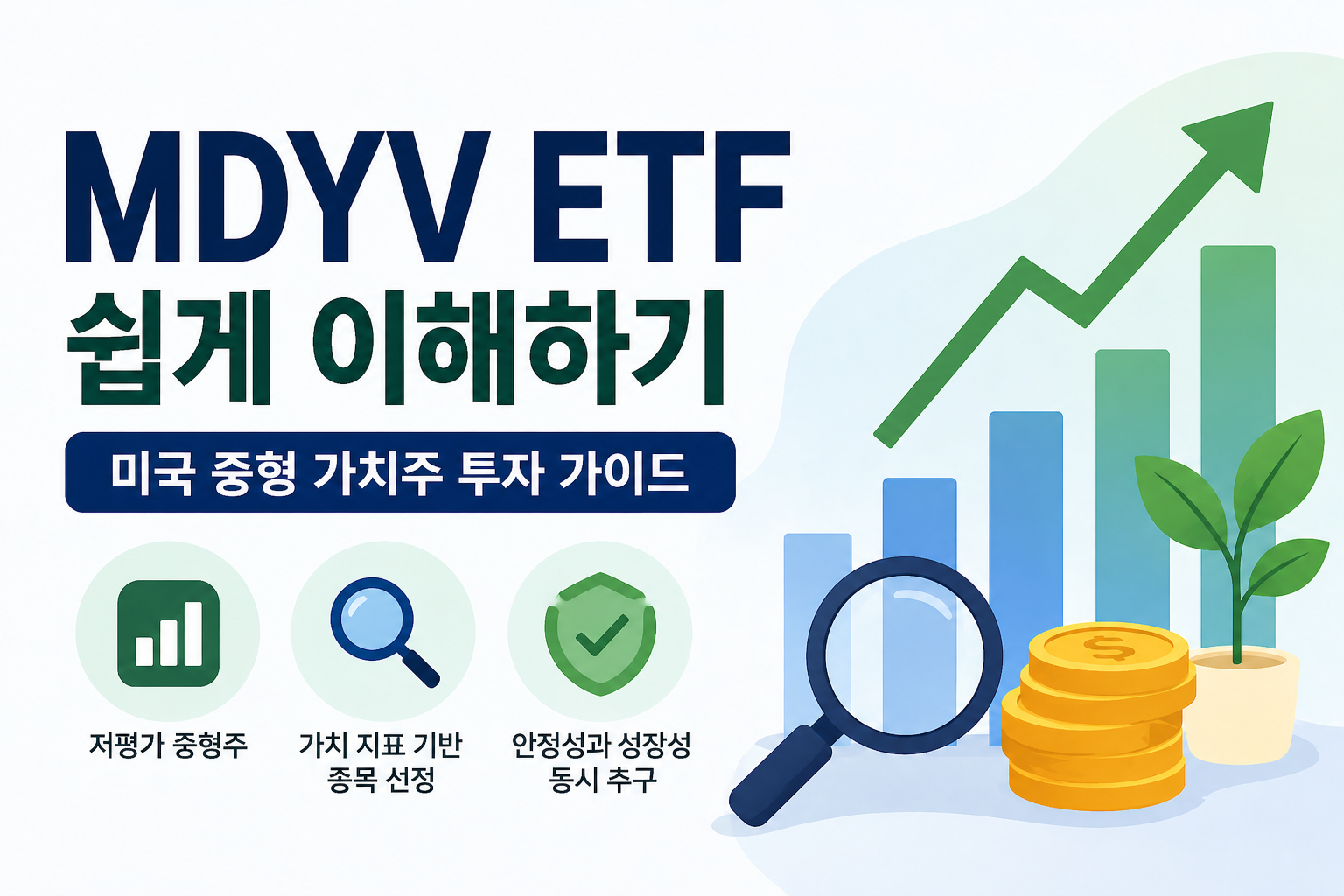 MDYV ETF 초보 가이드: 왜 중형 가치주에 주목해야 할까