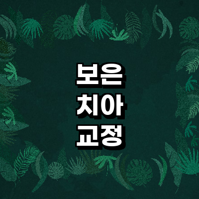 보은군 교정 치과