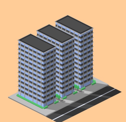 아파트 일러스트