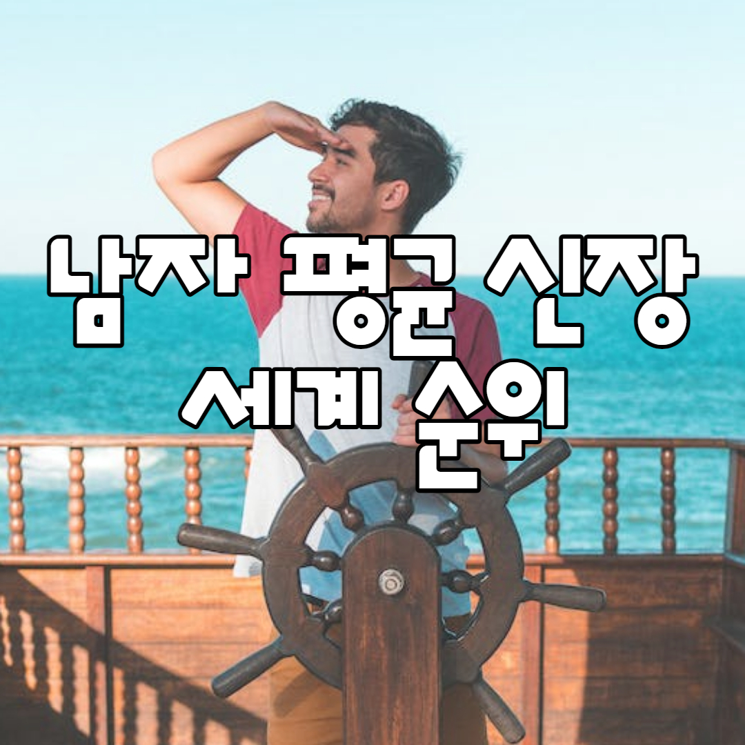 세계 남자 평균 키 순위