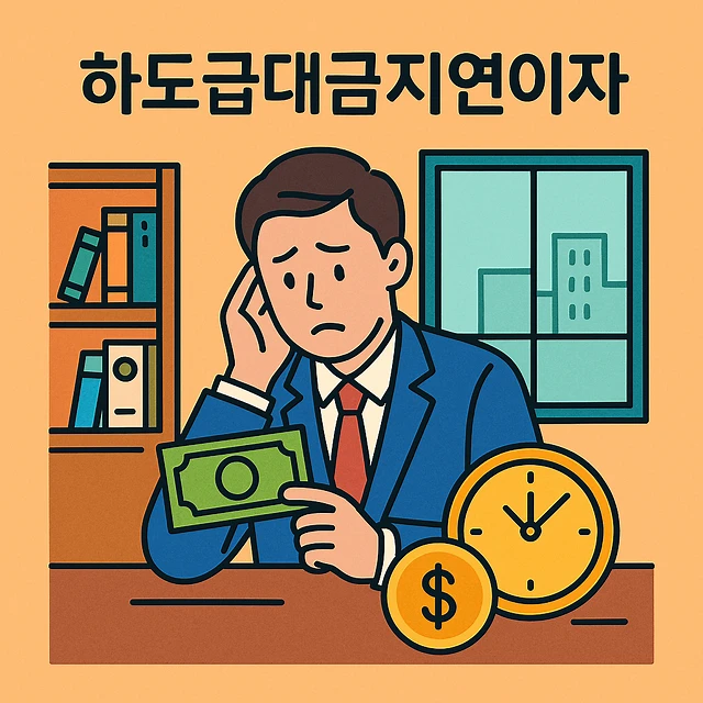 하도급대금지연이자