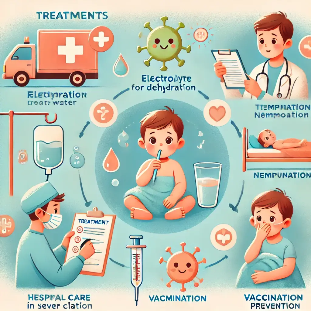로타바이러스의 치료