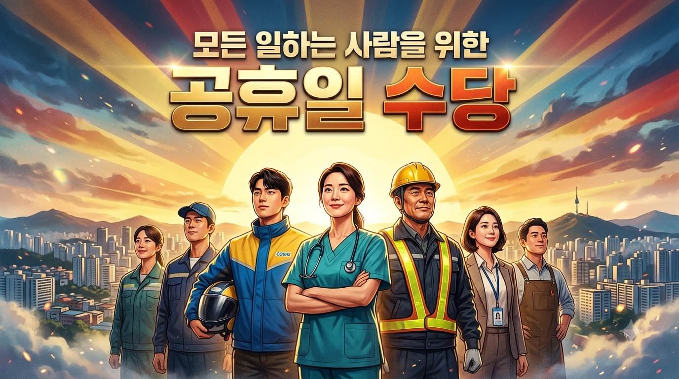 공휴일 근무 수당