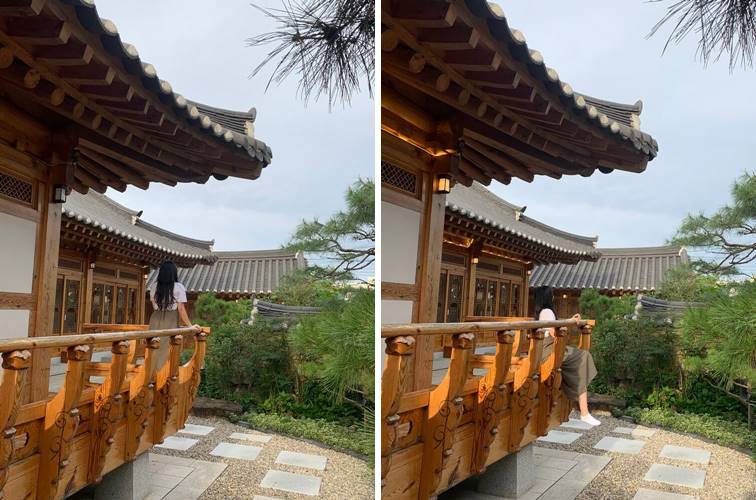 한옥 속의 사진 스팟