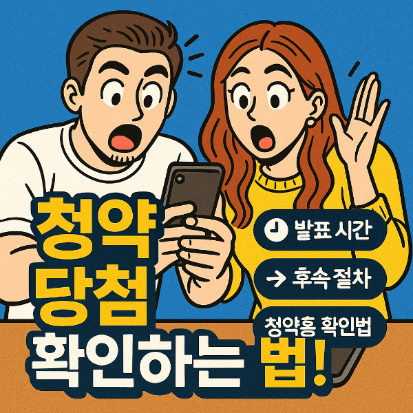 청약당첨 확인 썸네일이미지입니다.