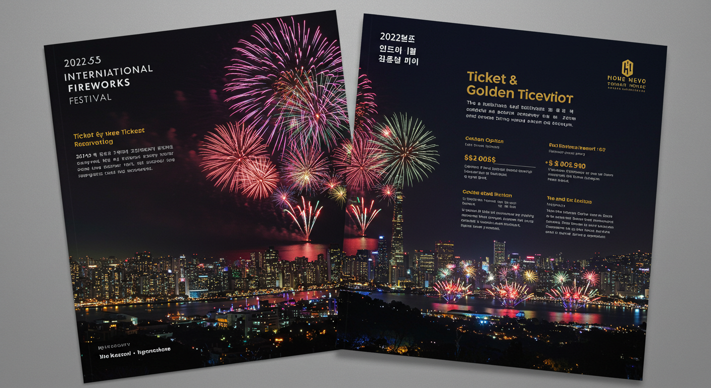 🎆 2025 서울세계불꽃축제 티켓, 골든티켓 예매 정보 총정리 🎇