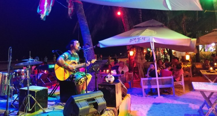 보라카이 라이브 공연