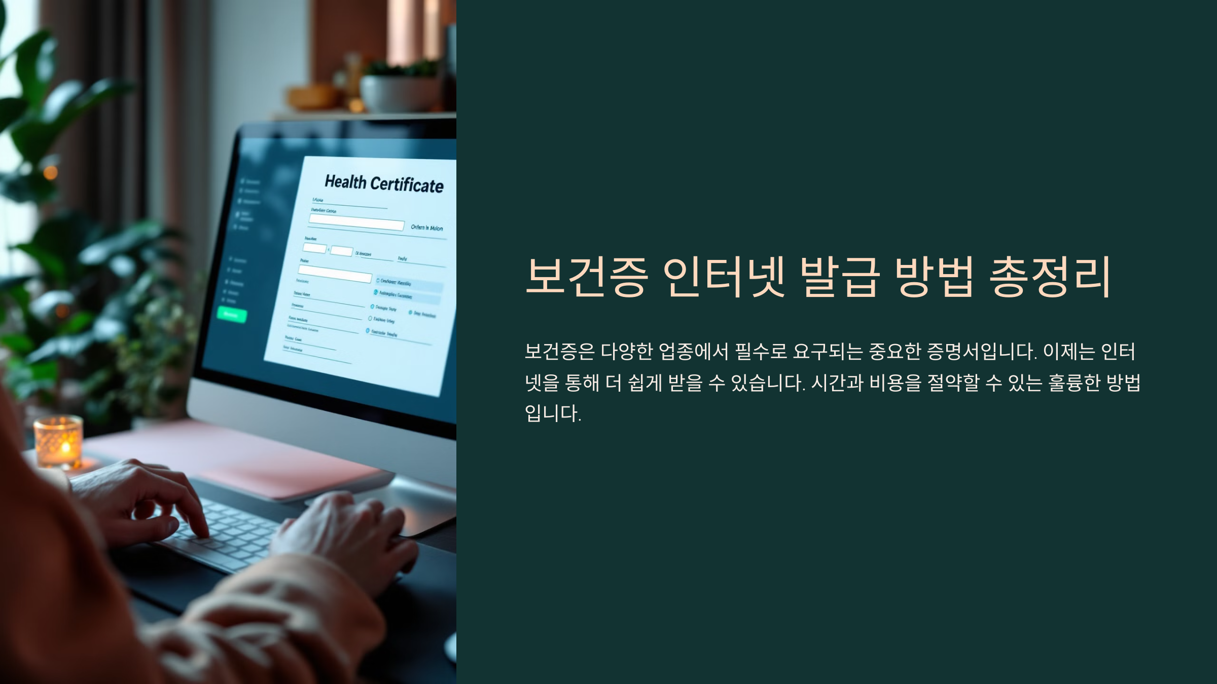 보건증 인터넷 발급 방법 총정리