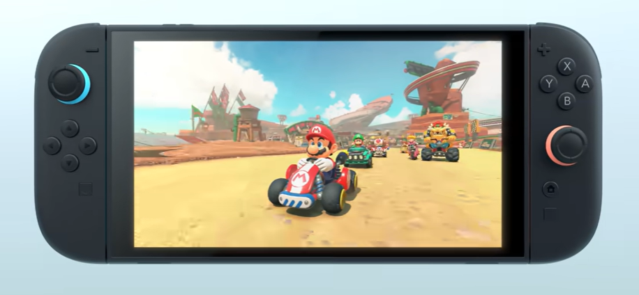 닌텐도 스위치 2와 함께 공개된 마리오 카트 게임