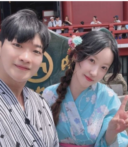 나는솔로20기 정숙과 영호 일본여행 럽스타그램