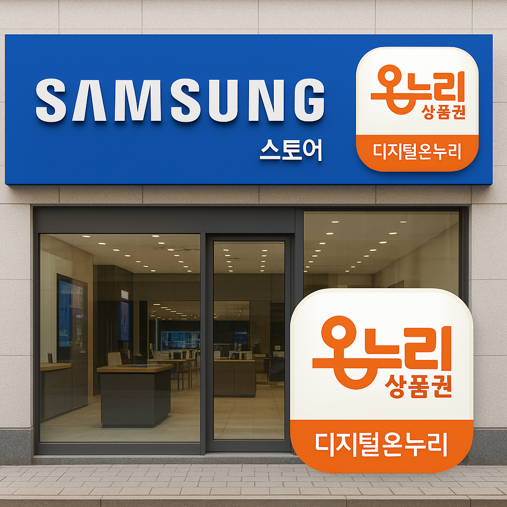 삼성스토어 온누리상품권