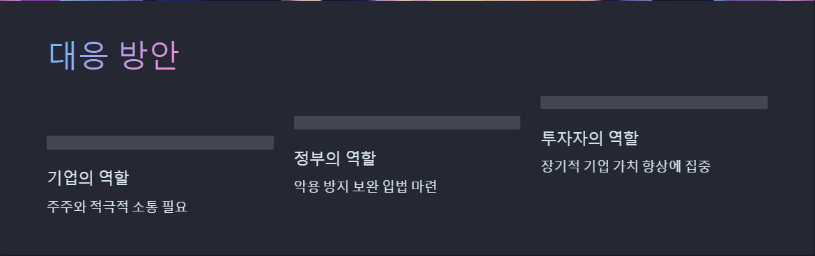상법 개정안 주요쟁점