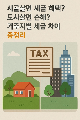시거주자 군거주자 세금 차이 차별
