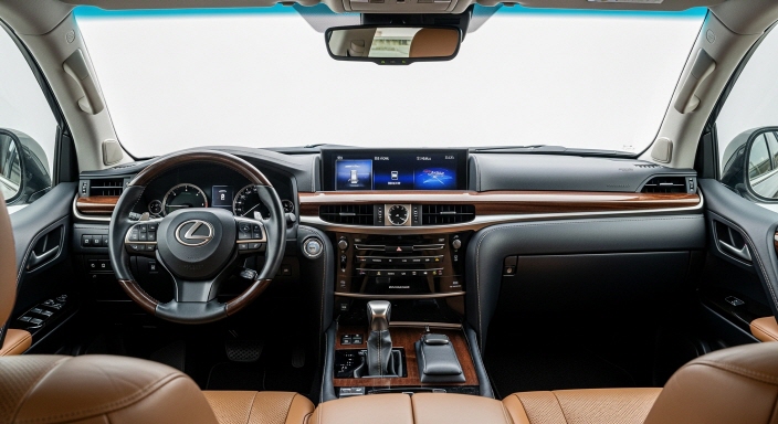 차량 실내 디테일을 보여주는 클로즈업