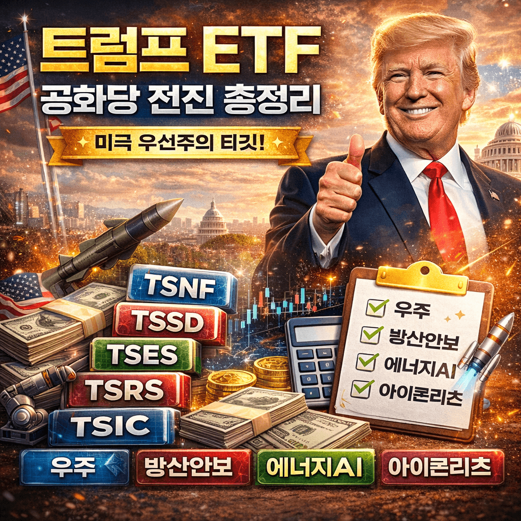 트럼프가 직접 만든 ETF 관련 이미지