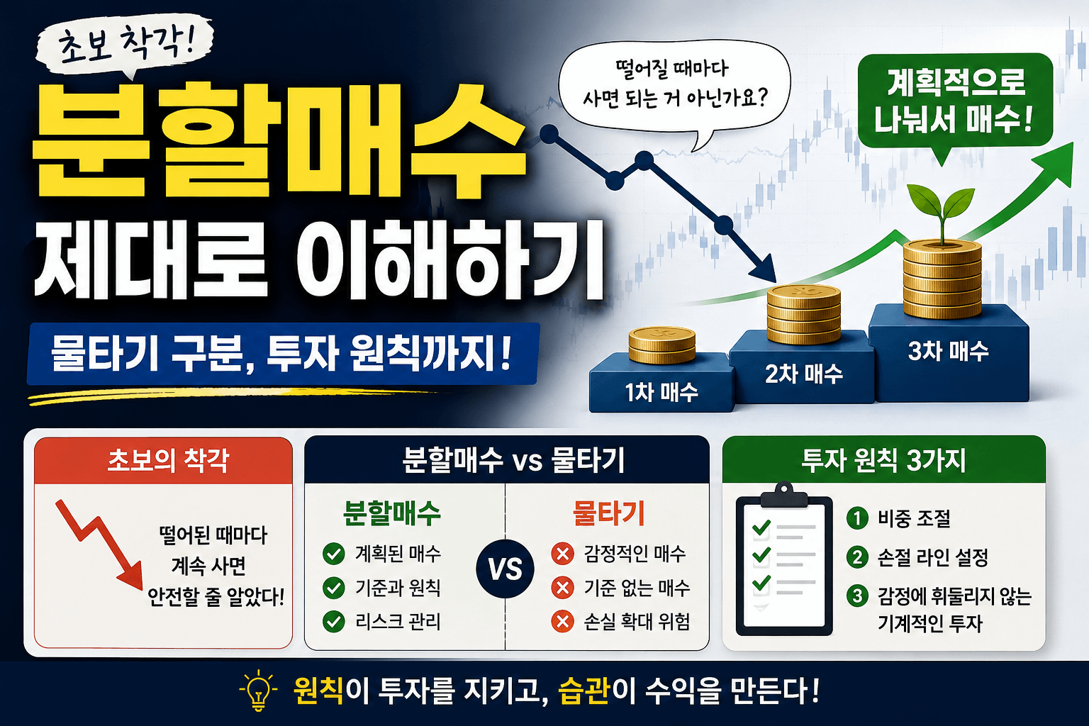 분할매수 제대로 이해하기