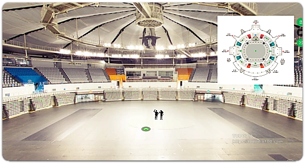 핸드볼경기장 좌석배치도2