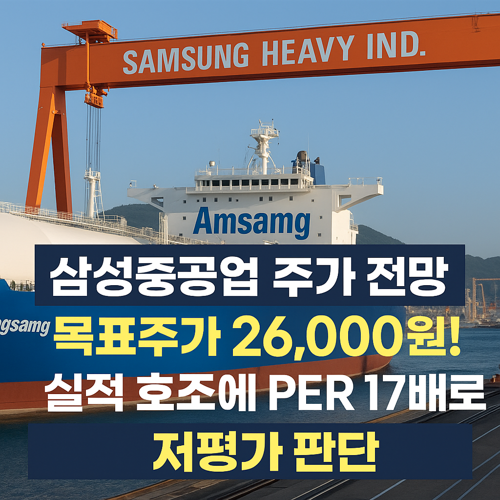 삼성중공업주가