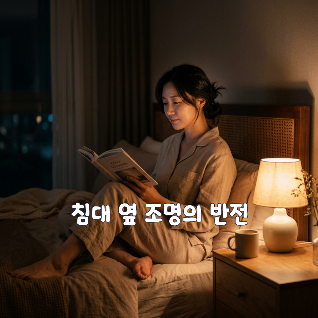 침대 옆 조명이 좋은 이유