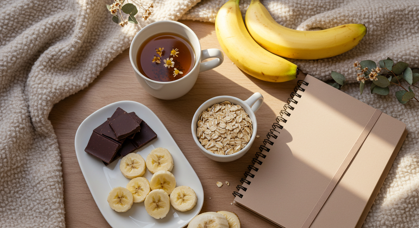 지치고 예민한 당신을 위한 한 끼 💆 스트레스 완화에 좋은 음식 리스트