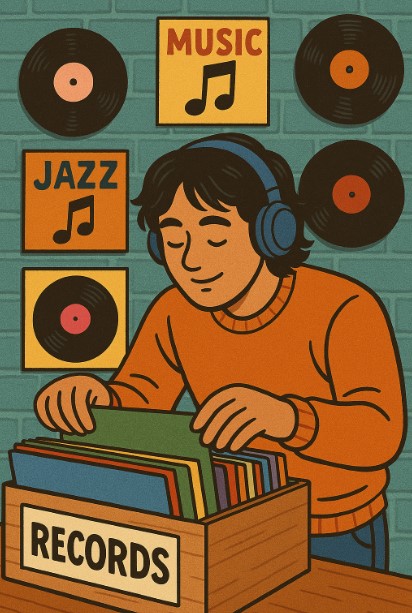 음악 디깅 관련 사진