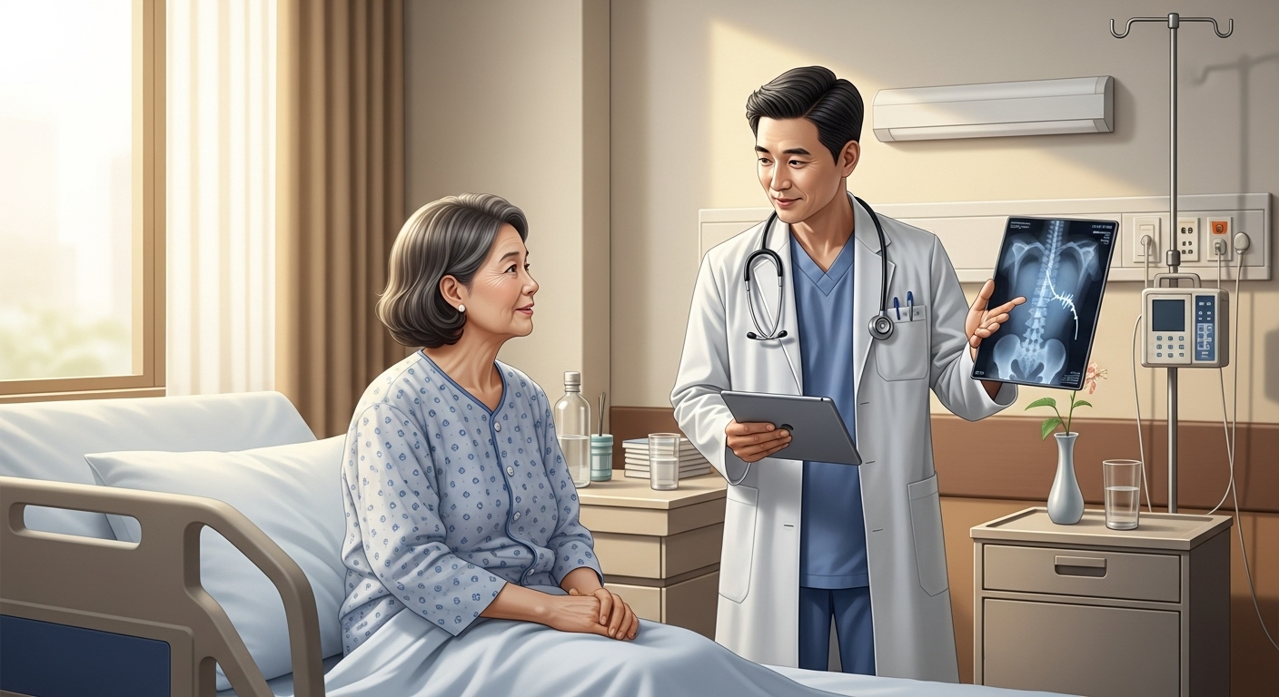 비수술적 치료법 3가지 — 안정, 보조기, 약물치료