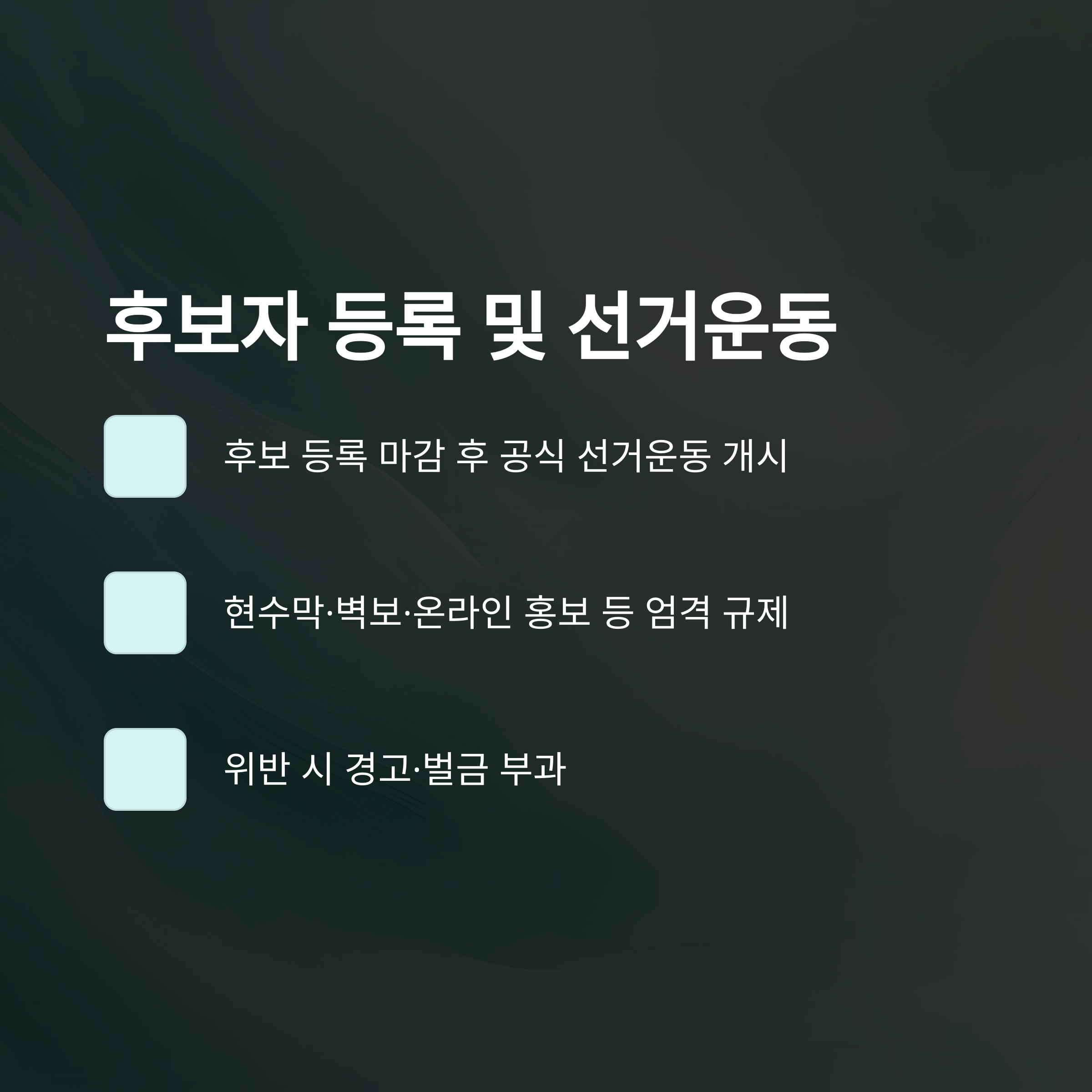 다음 국회의원 선거일, 일정, 사전투표까지 한눈에 정리(공휴일 지정, 공식일자, 체크포인트)8