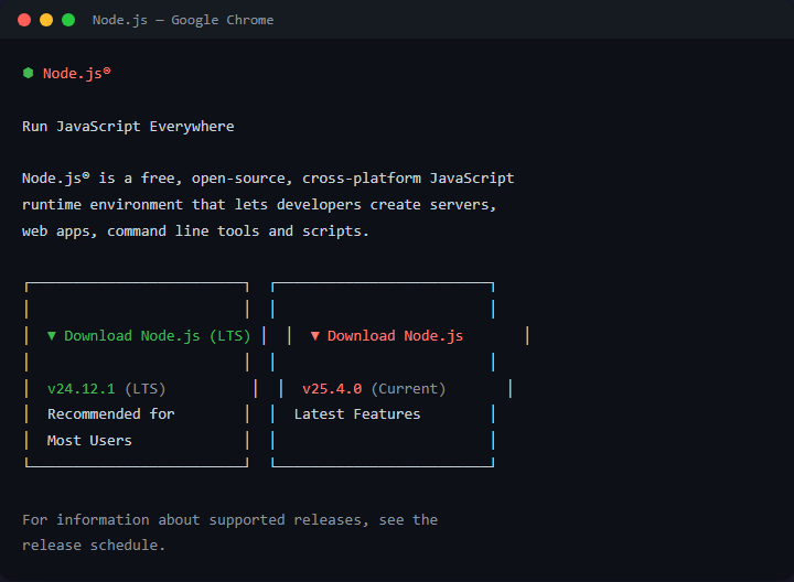 Claude Code에 Node.js가 필요한 이유와 설치 방법