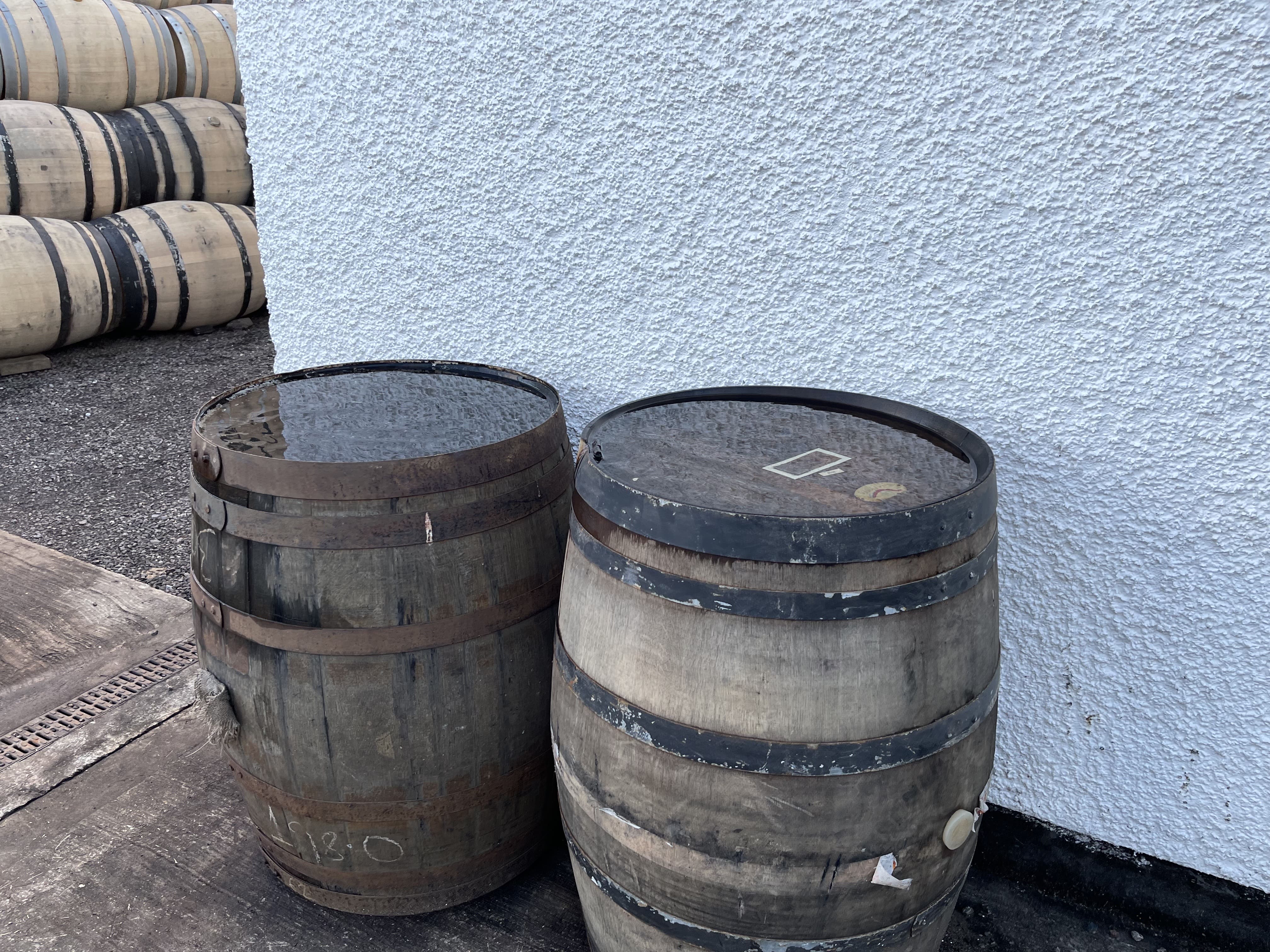 물 고인 캐스크