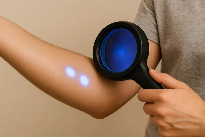 백색비강진 검사