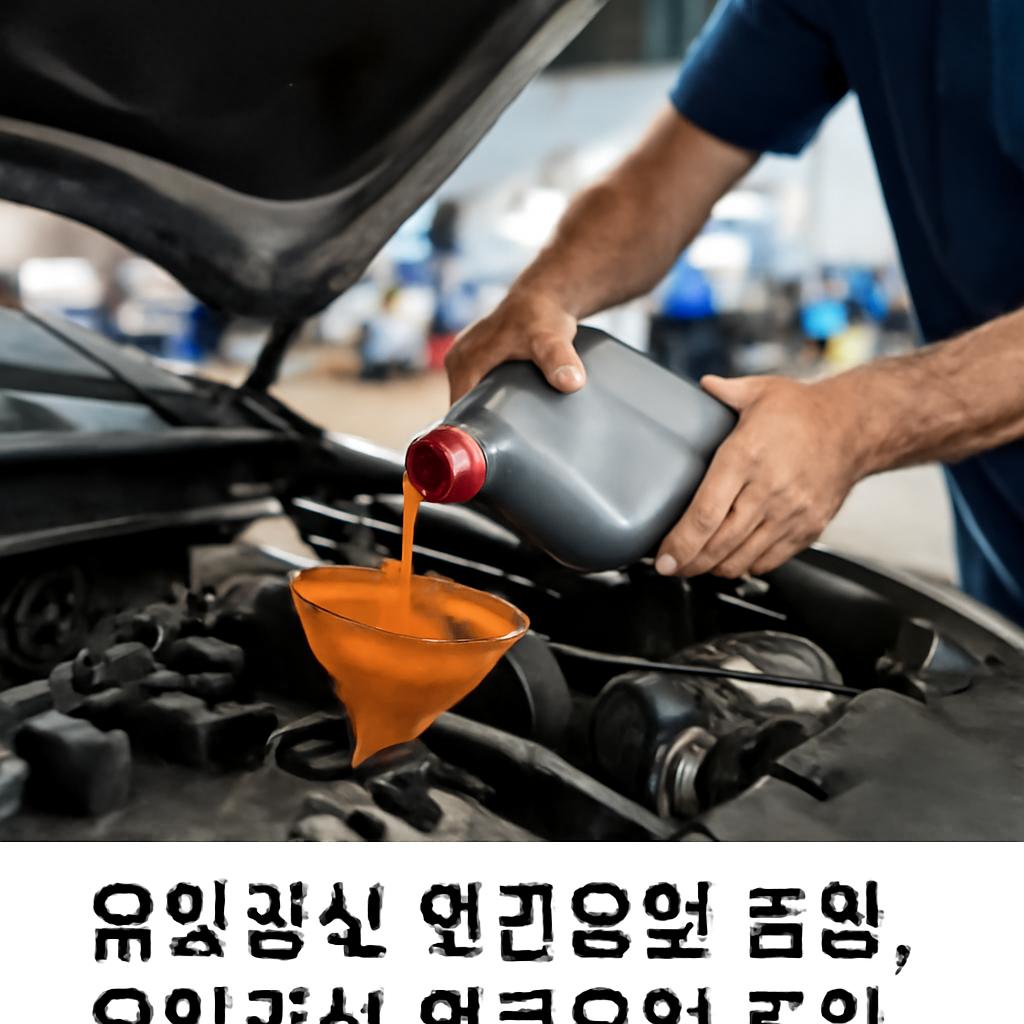 유진상사 엔진오일 교환