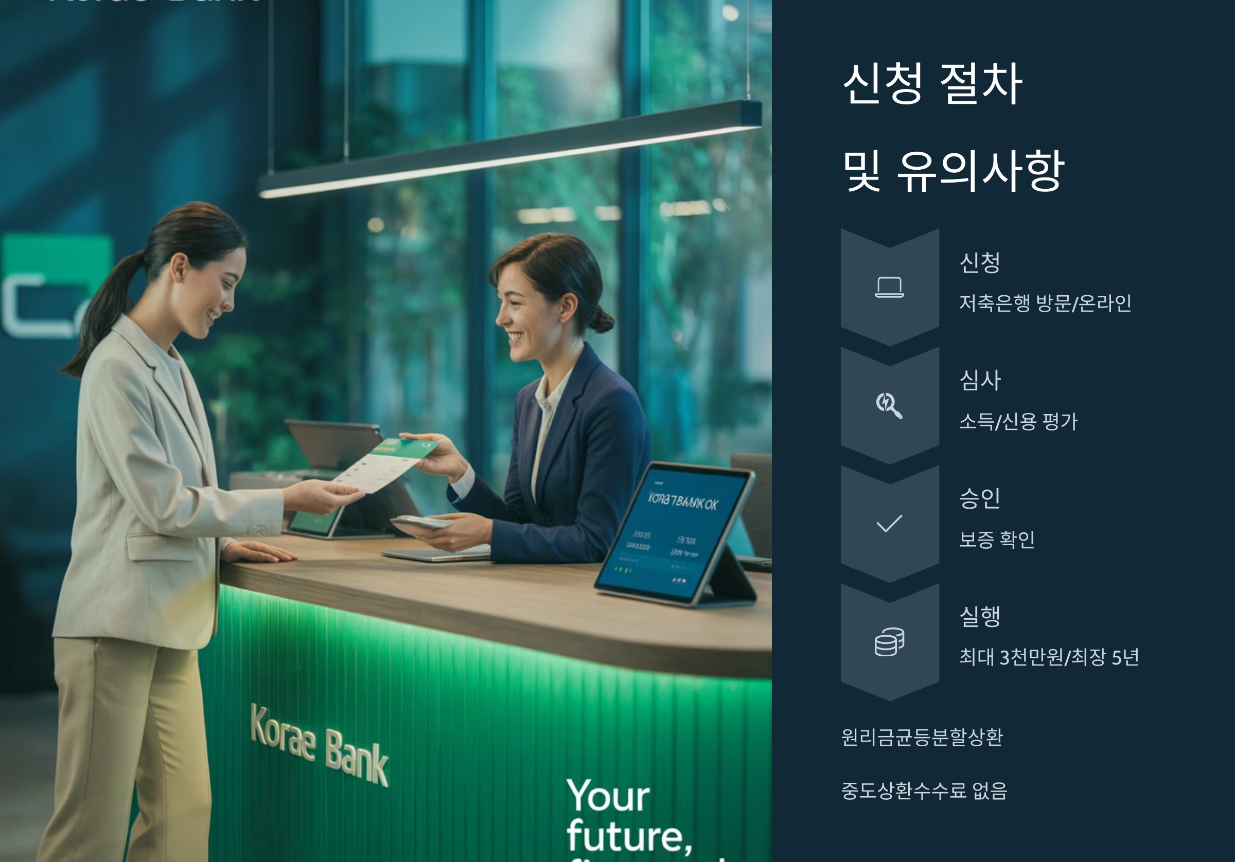 직장인 vs 자영업자 필요 서류 비교표