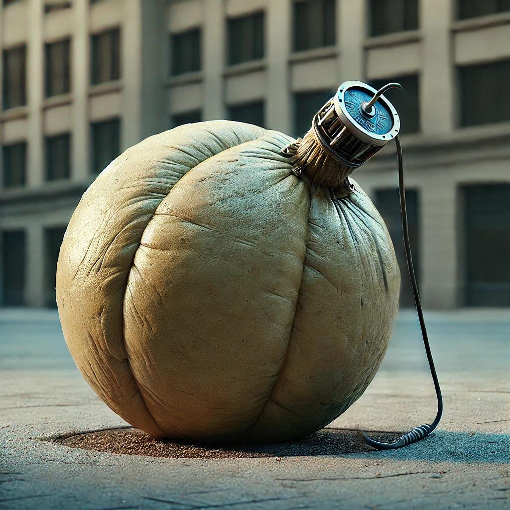 오물풍선 기폭제