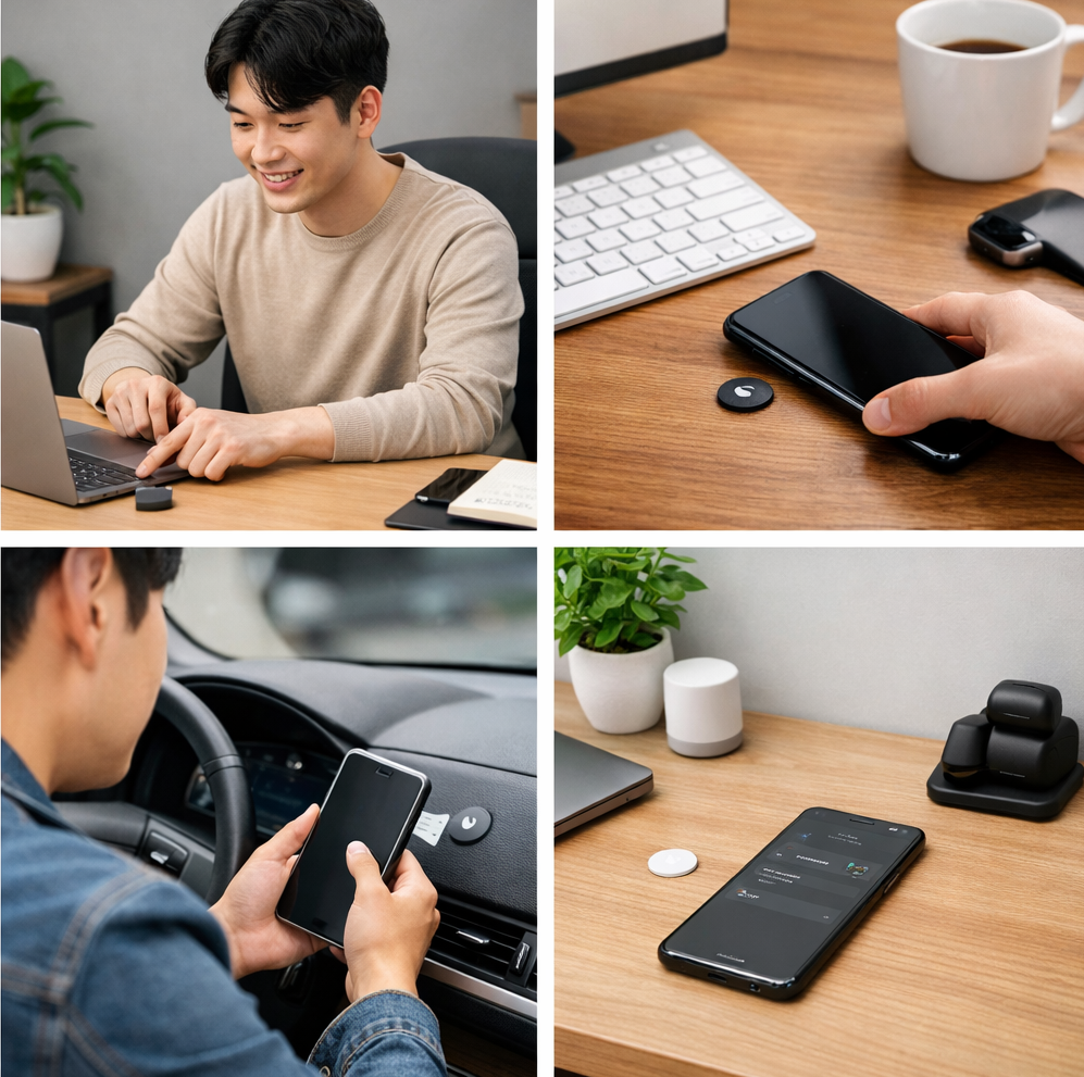 NFC 태그 자동화 관련 사진