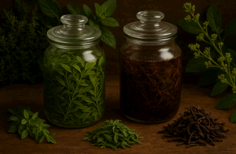 발효 약초가 만들어내는 효능 변화