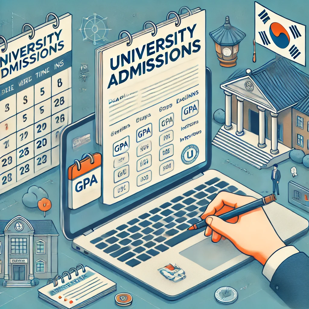 수시 원서 접수 관련 사진