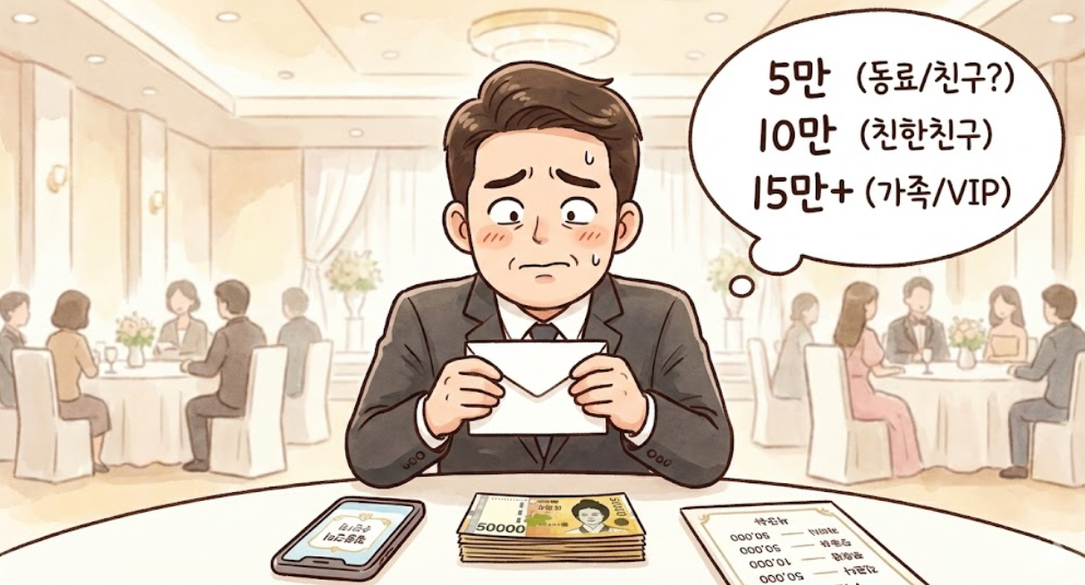 결혼식 축의금 가이드라인 썸네일 사진