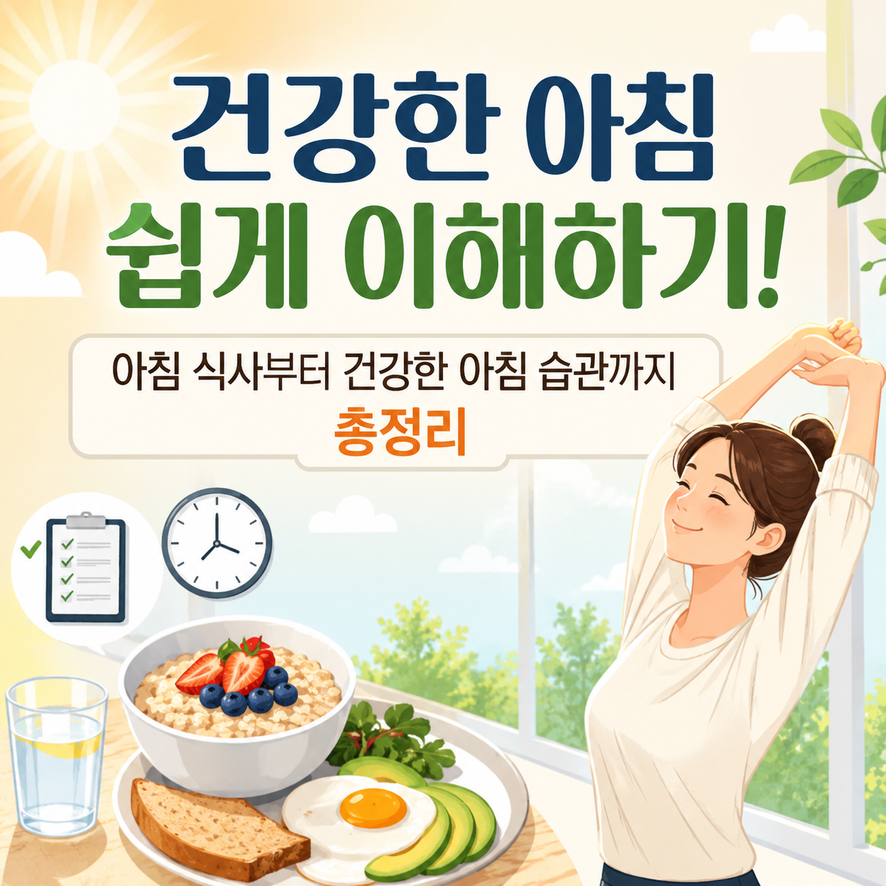 건강한 아침