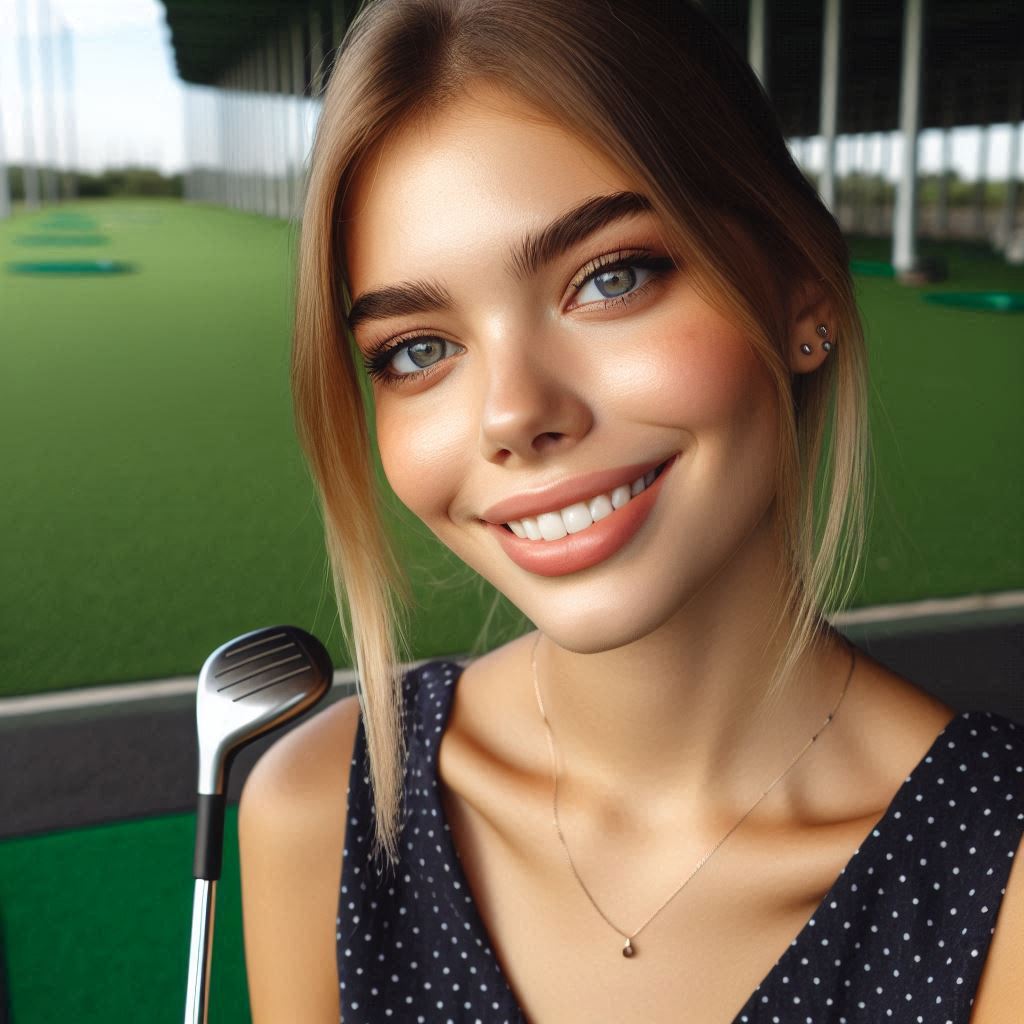 실외골프연습장 배경