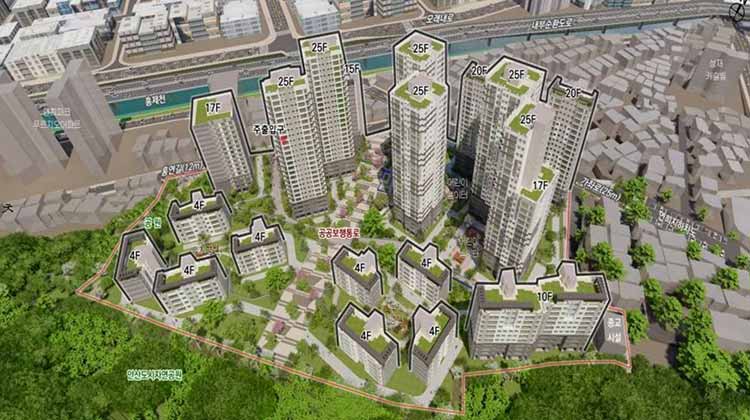 연희동 721-6번지 일대 조감도