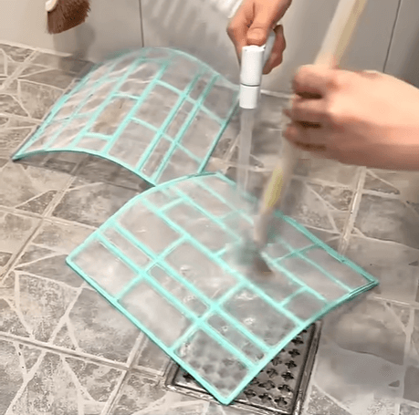 LG 벽걸이 에어컨 필터 청소