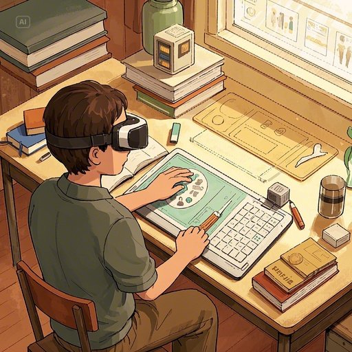 촉각 가상현실: 시각 장애인을 위한 새로운 교육 혁명