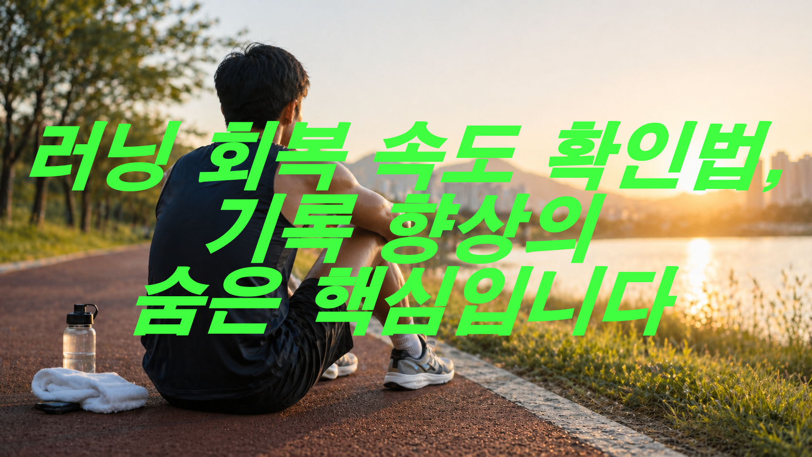 러닝 회복 속도 확인법, 기록 향상의 숨은 핵심입니다