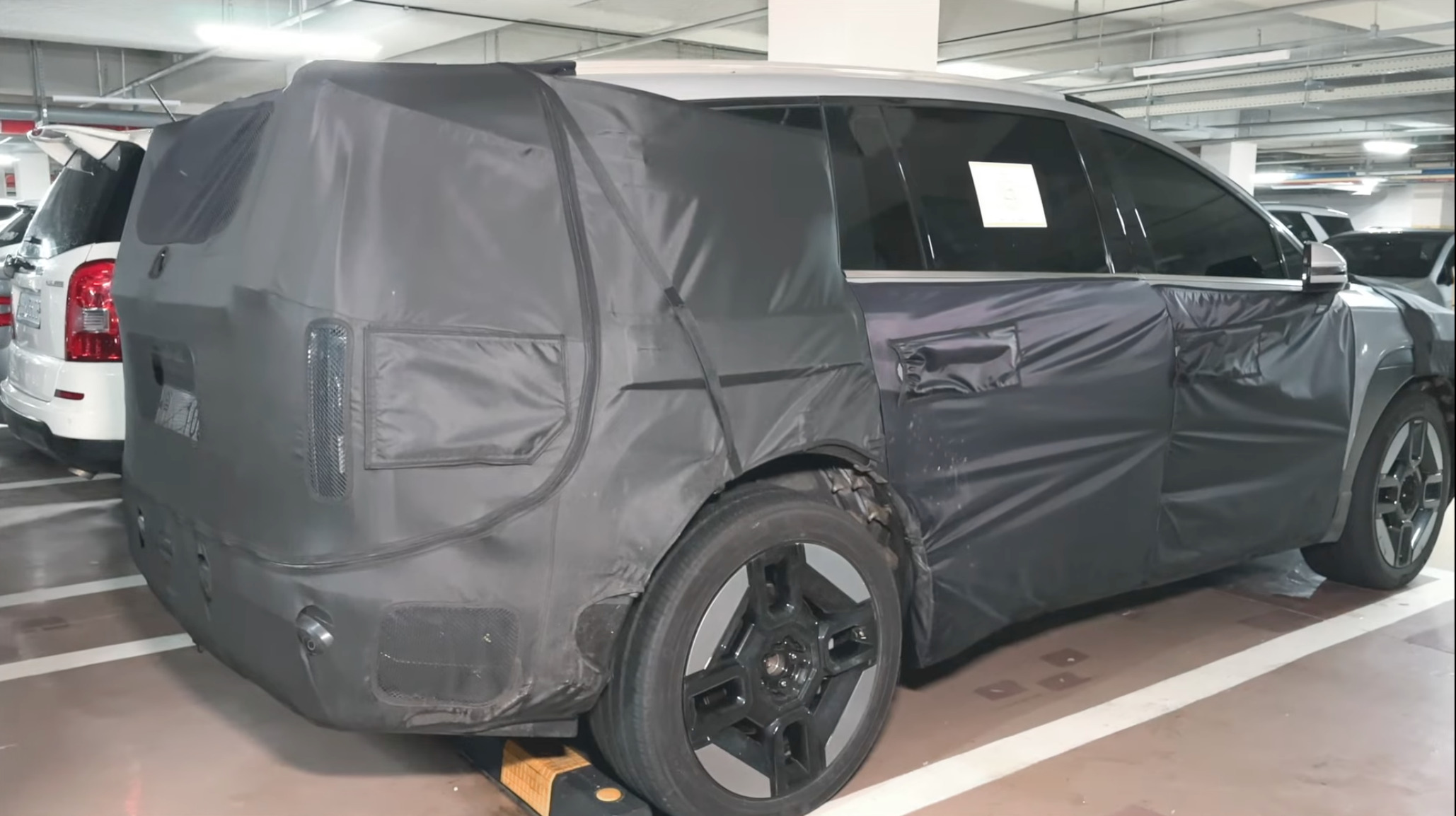 현대자동차 대형 전기 SUV 아이오닉 7 테스트카