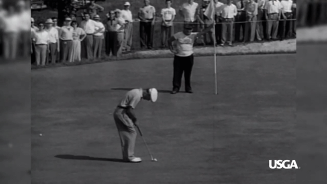 50년대 퍼팅 스트로크