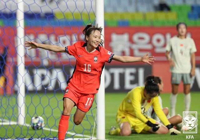 동아시안컵 여자 축구 정슬기