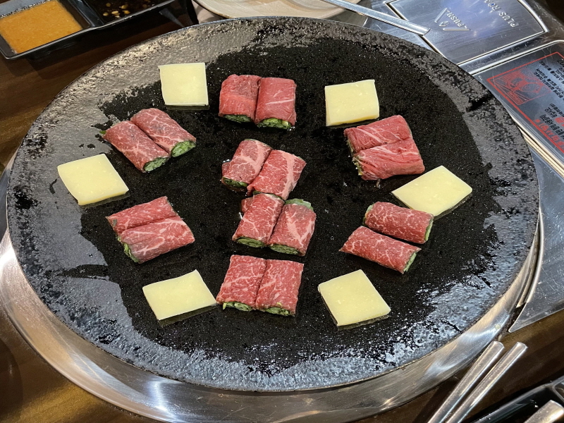 파주 삼고집 고기말이