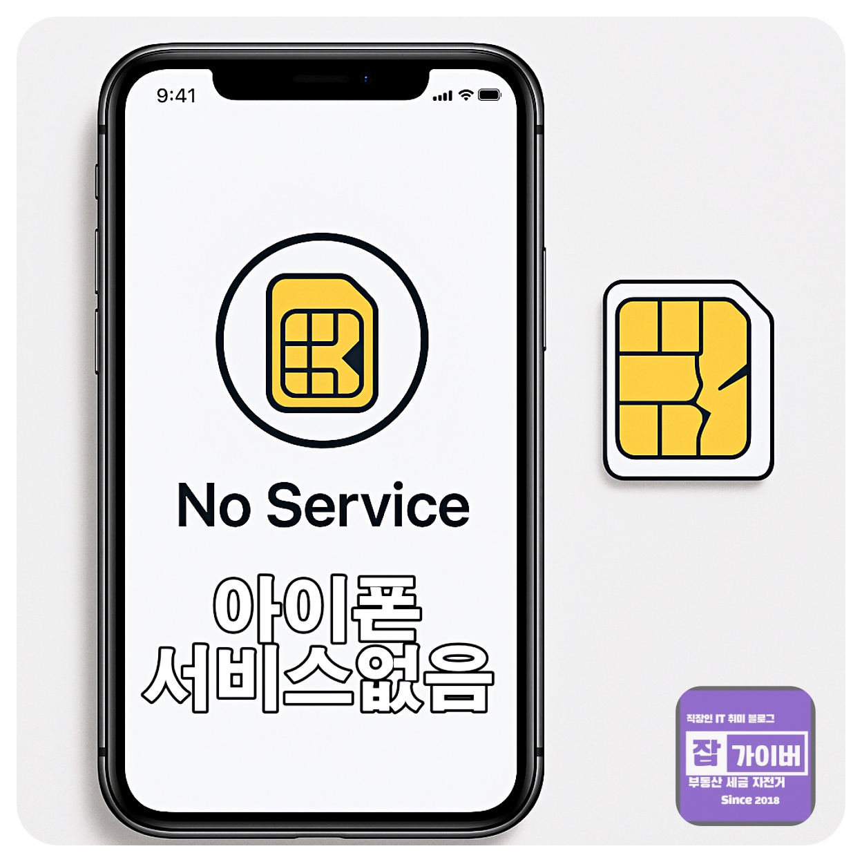 아이폰 ‘서비스 없음’ 오류 해결법부터 나밍 설정, 개인정보 유출 우려