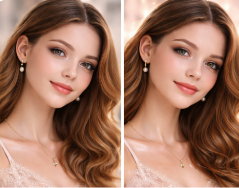 피부 표현에 따른 뷰티 촬영 조명 이미지