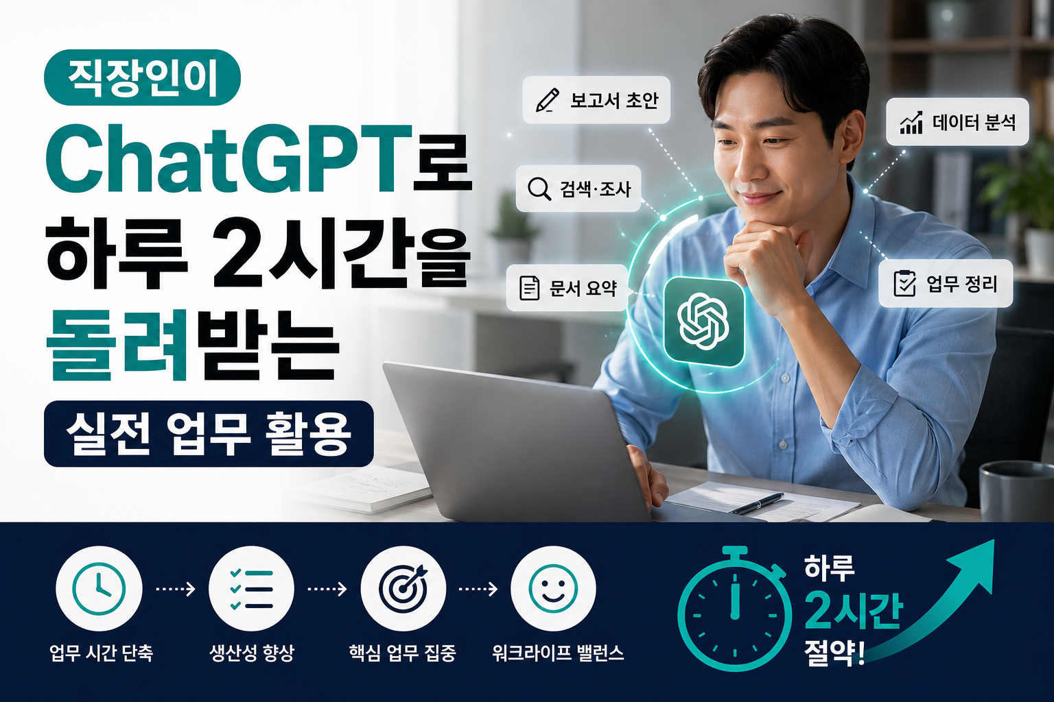 직장인이 챗지피티로 업무향상